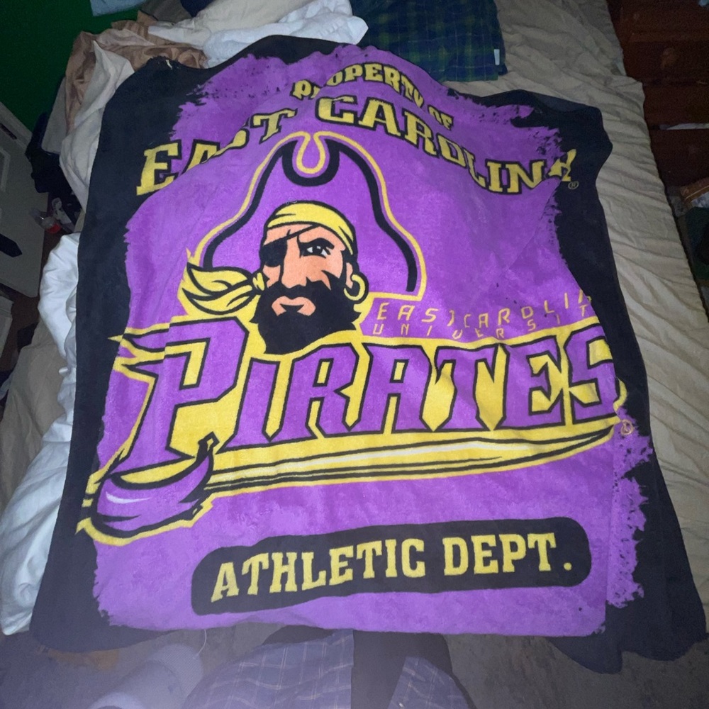 East Carolina University Pirates Blanket